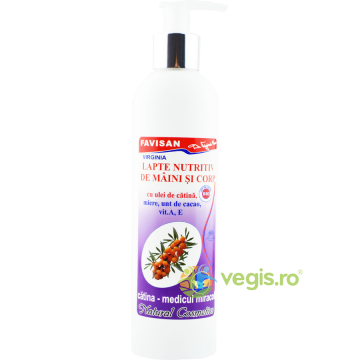 Lapte Nutritiv de Maini si Corp cu Ulei de Catina 200ml