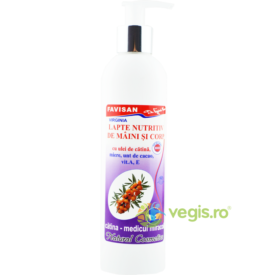 Lapte Nutritiv de Maini si Corp cu Ulei de Catina 200ml