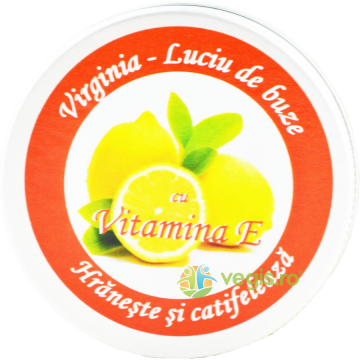 Luciu de Buze cu Ulei de Ricin, Caroten si Vitamina E 10ml