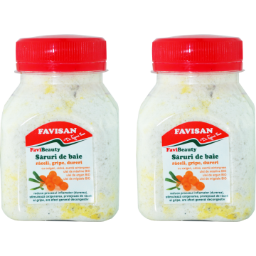 Pachet Saruri De Baie (Raceli, Gripe si Dureri) 400g+400g