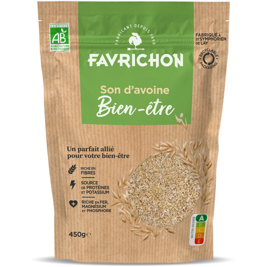 Tarate de Ovaz fara Zahar Adaugat Ecologic/Bio 450g