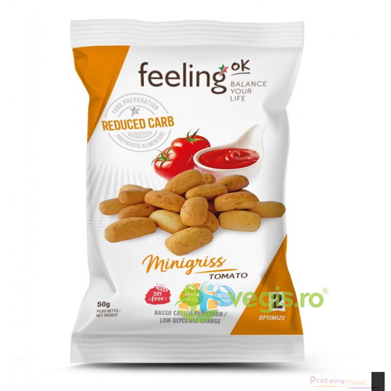 Mini Grisine cu Rosii 50g