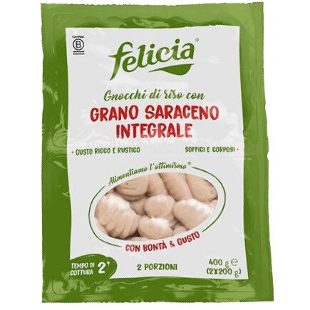Gnocchi din Orez cu Hrisca Integrala 400g