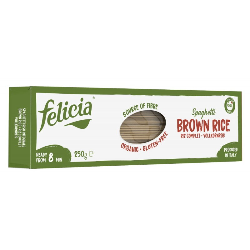 Spaghete din Orez Integral Ecologice/Bio 250g