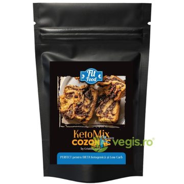 KetoMix pentru Cozonac fara Zahar Adaugat, Low Carb 400g