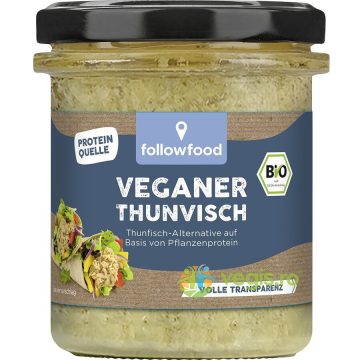 Pasta Alternativa la Ton pe Baza de Proteina Vegetala Ecologica/Bio 180g