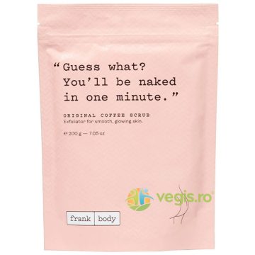 Exfoliant pentru Corp cu Efect de Netezire si Stralucire Original Coffee Scrub 200g