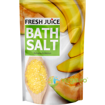 Sare de Baie Spuma cu Banana si Pepene Galben 500g