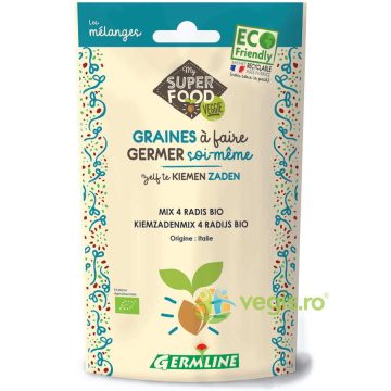 Mix Seminte din 4 Ridichi pentru Germinat Ecologic/Bio 100g