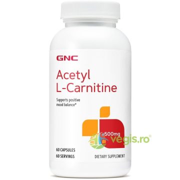 Acetyl L-Carnitine (Acetil L-Carnitina) 500mg 60cps