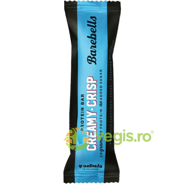 Baton Proteic cu Crema si Invelis Crocant 55g