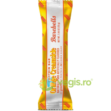 Baton Proteic cu Aroma de Portocala si Crema de Vanilie 55g