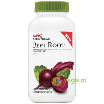 Beet Root (Radacina de Sfecla Rosie) Super Foods 90cps