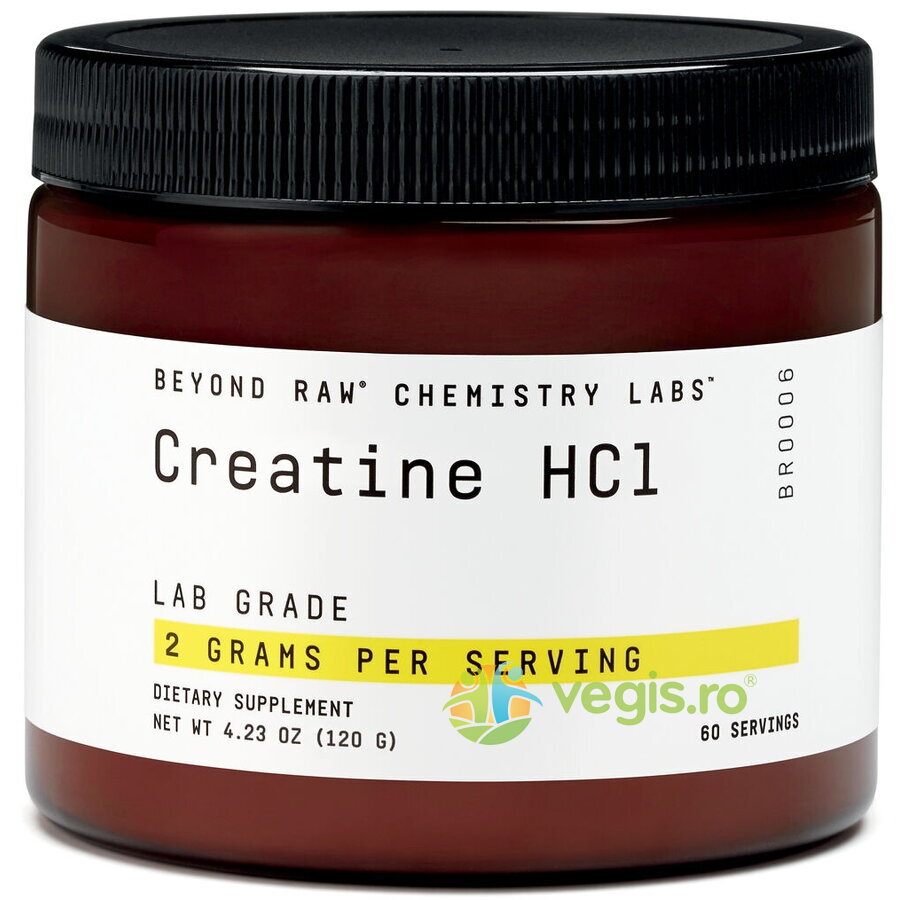 Creatina HCl Beyond Raw Chemistry Labs 120g