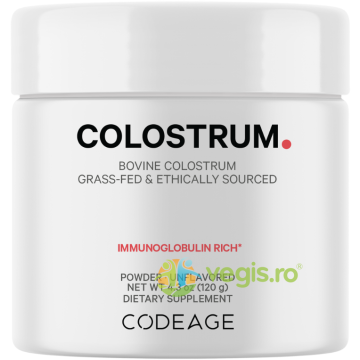 Colostru Bovin pentru Imunitate si Digestie cu Imunoglobuline fara Aroma 120g