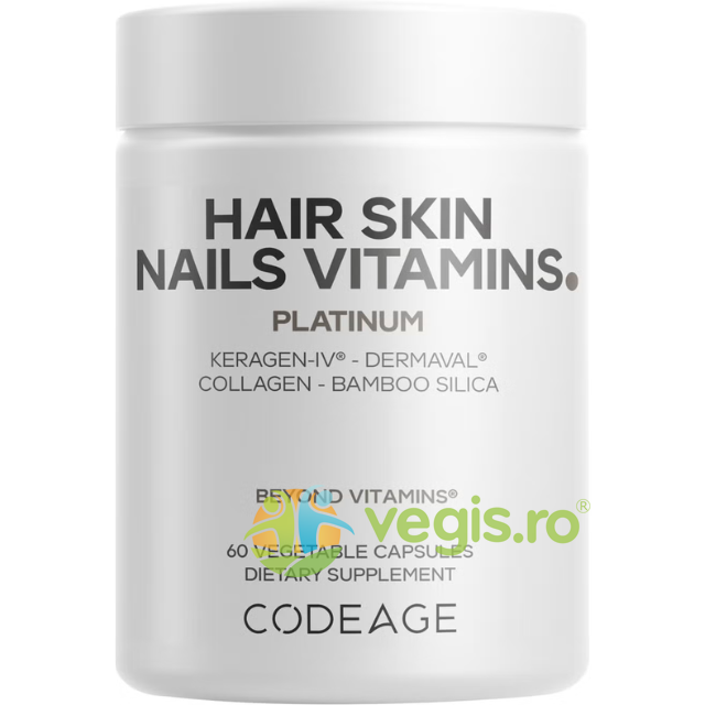 Vitamine pentru Par, Piele si Unghii 60cps