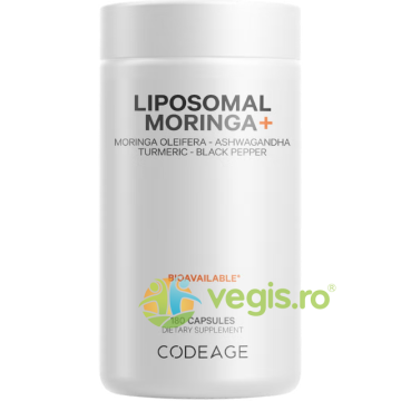 Liposomal Moringa+ Super-Aliment Avansat pentru Energie, Echilibru si Vitalitate 180cps