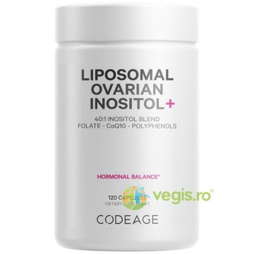 Liposomal Ovarian Inositol+ (Myo-Inozitol Ovarian cu Coenzima Q10) 120cps