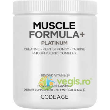 Formula Avansata pentru Forta, Masa Musculara si Recuperare fara Aroma 249g