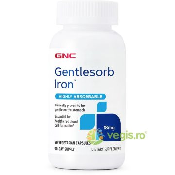 Fier cu Absorbtie Usoara 18mg  90cps vegetale