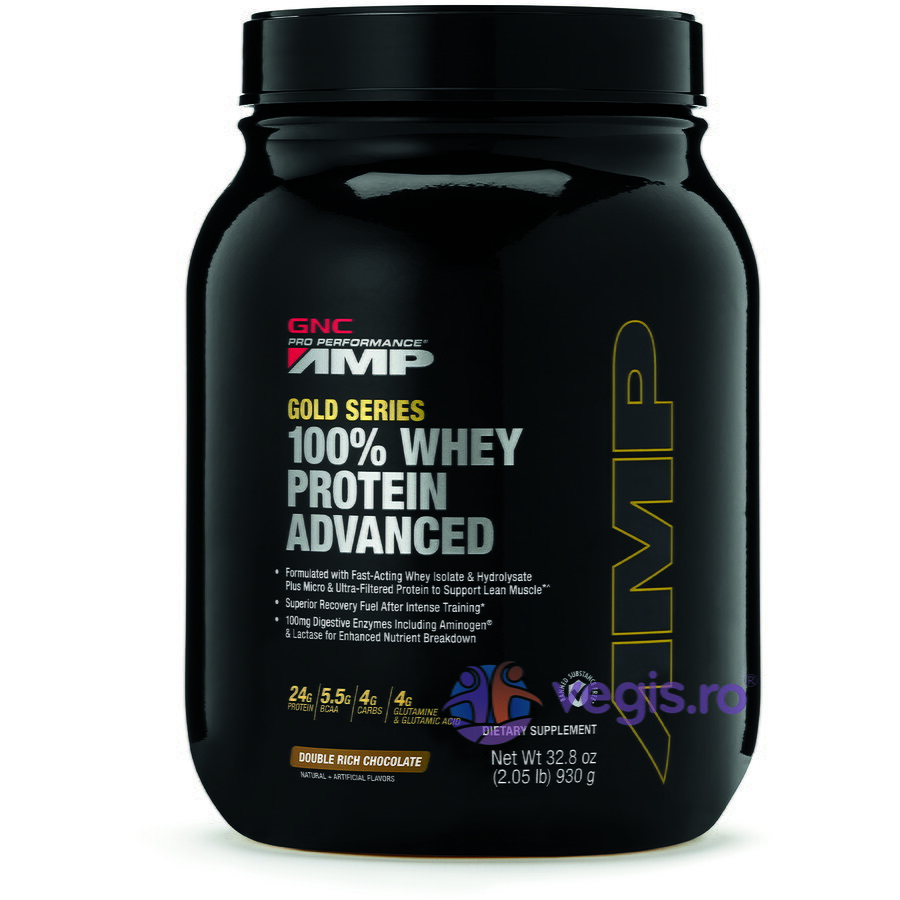 Proteina din Zer cu Aroma de Ciocolata Amp Gold Series 930g