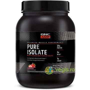 Proteina Izolata din Zer cu Aroma de Capsuni Amp Pure Isolate 882g