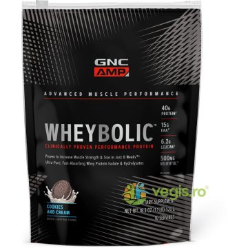 Proteina din Zer cu Aroma de Biscuiti cu Crema 520g