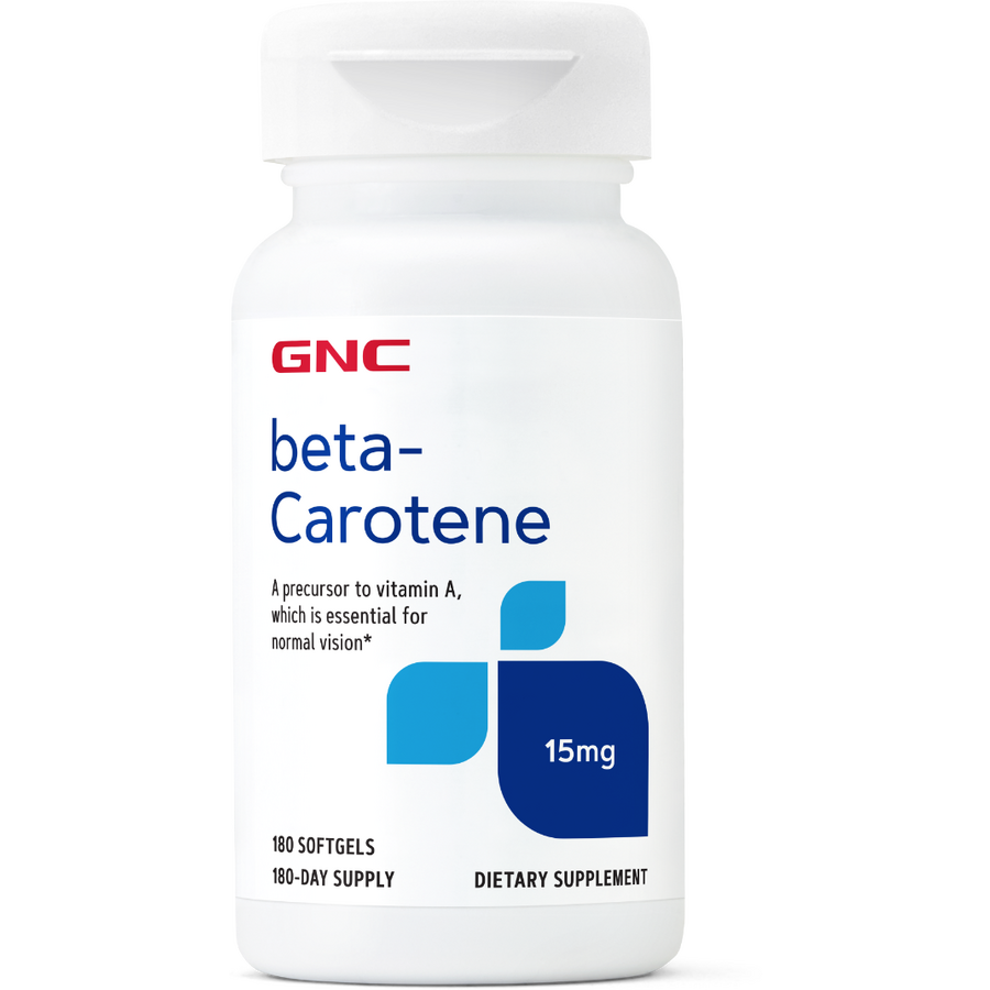 Beta-caroten Antioxidant pentru Piele si Vedere cu 15mg 180cps