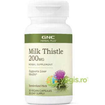 Silimarina (Milk Thistle) 200mg Herbal Plus 30cps