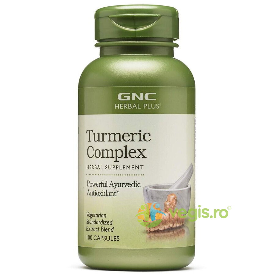 Complex cu Turmeric (Curcumin) Herbal Plus 100cps