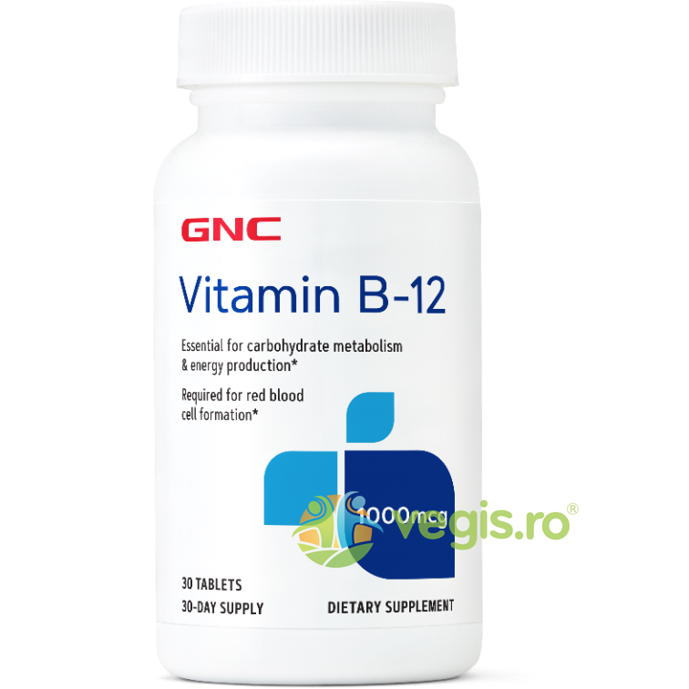 Vitamina B-12 1000mcg 30tb