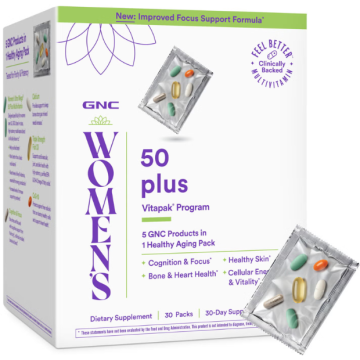 Complex de Multivitamine pentru Femei 50+ Ani 30 pachete