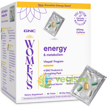 Complex de Multivitamine pentru Femei Energie si Metabolism 30 pachetele