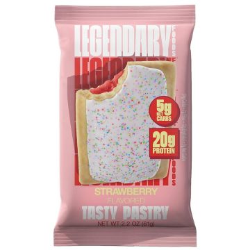 Prajitura Proteica cu Aroma de Capsuni 61g