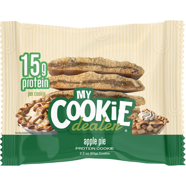 Biscuit Proteic cu Aroma de Placinta cu Mere 63g