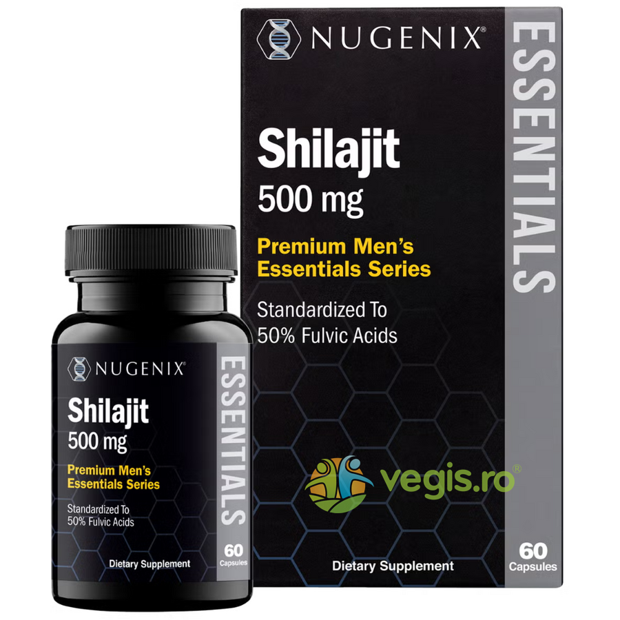 Rasina Pura de Shilajit din Himalaya Nugenix 60cps