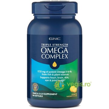 Omega Complex (Acizi Grasi Omega-3-6-9) Triple Strength 90cps moi