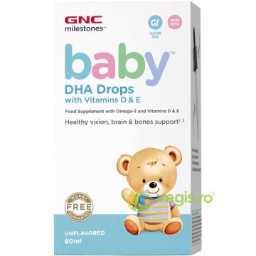 Picaturi cu DHA pentru Bebelusi Milestones Baby 60ml
