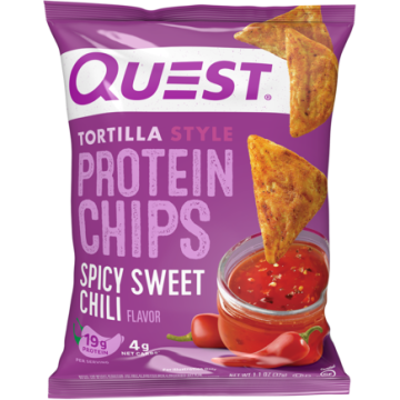 Chips-uri Proteice cu Aroma de Spicy Sweet Chilli 32g