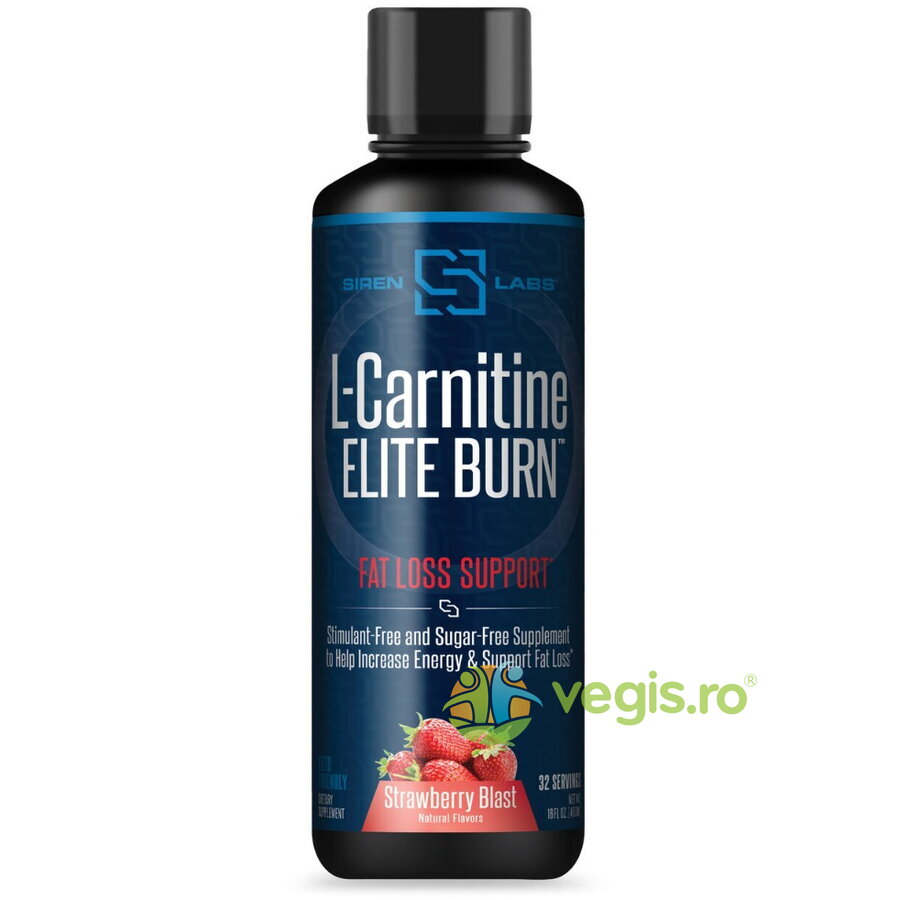 L-Carnitina Lichida cu Aroma de Capsuni Elite Burn 480ml