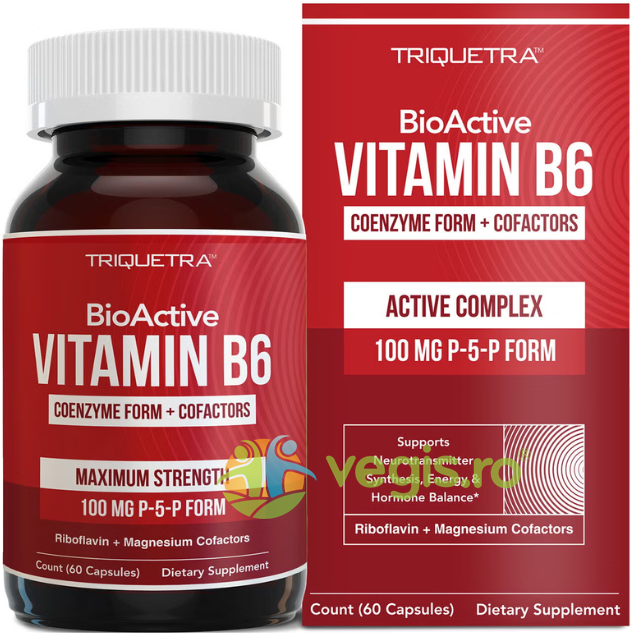 Vitamina B6 Forma Coenzimatica + Cofactori 60cps