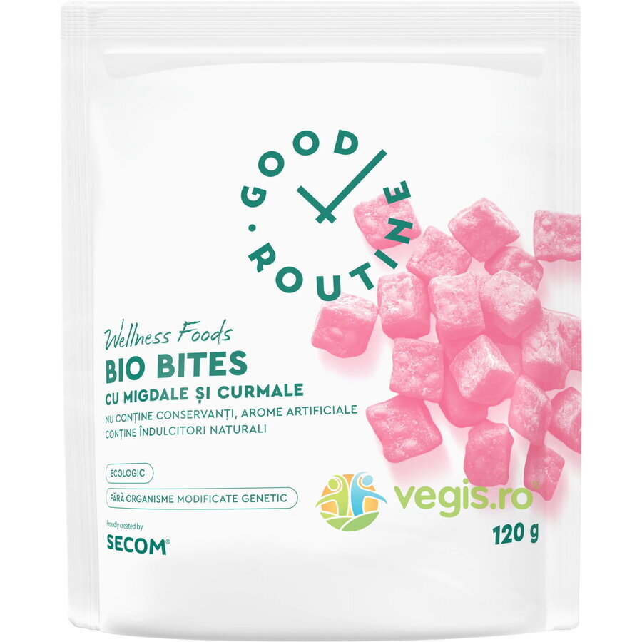 Gustare Bites cu Migdale si Curmale Ecologica/Bio 120g
