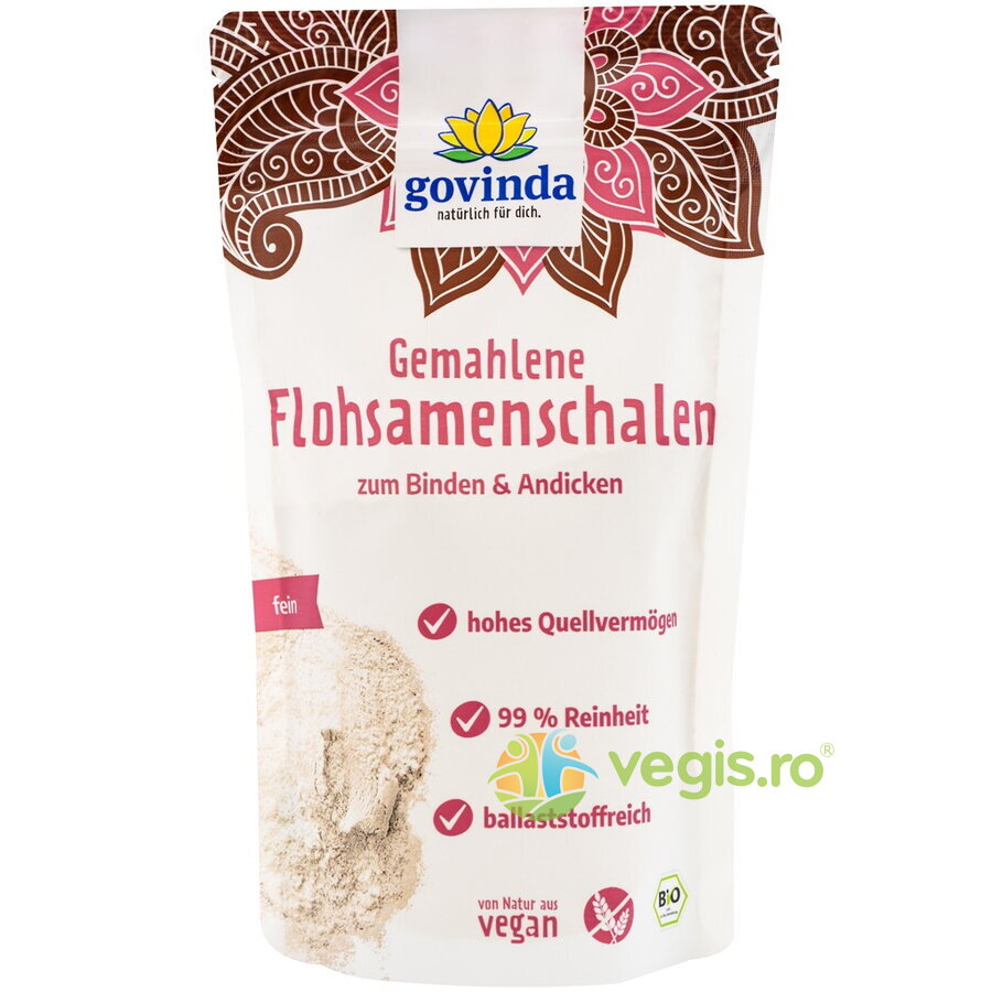 Tarate de Psyllium Macinate fara Gluten Ecologice/Bio 170g