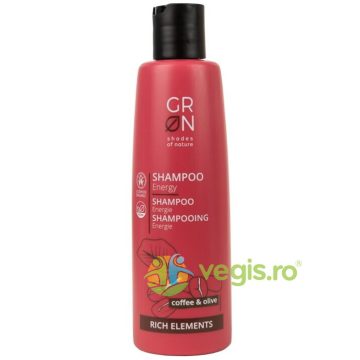 Sampon Energizant cu Cafea si Masline Rich Elements Ecologic/Bio 250ml