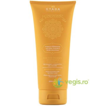 Masca Revitalizanta pentru Par Blond cu Acid Hialuronic si Curcuma 200ml