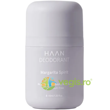 Deodorant Roll-On Hranitor cu Prebiotice fara Aluminiu Margarita Spirit 40ml