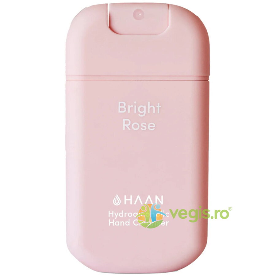 Gel Igienizant pentru Maini cu Note de Trandafir Hidroalcoolic Bright Rose 30ml