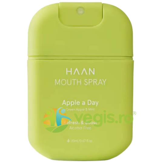 Spray Bucal pentru Respiratie Proaspata cu Aroma de Mar Verde si Menta fara Alcool Apple a Day 20ml