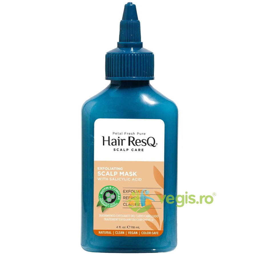 Masca pentru Exfolierea Scalpului cu Acid Salicilic Petal Fresh Pure 118ml