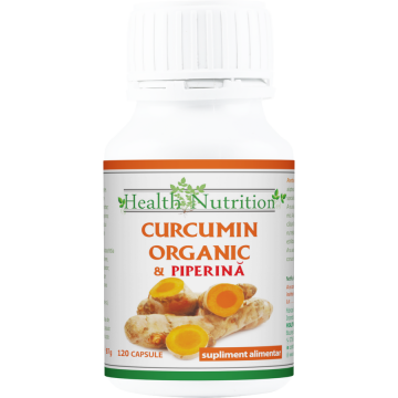 Curcumin Organic + Piperina 120cps